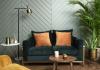 Green sofa